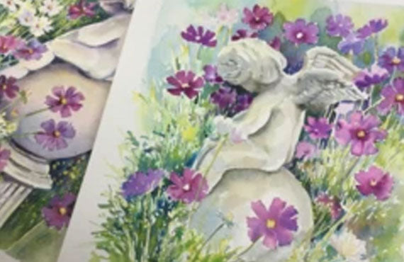 Angels in my garden