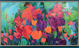 Rousseau’s Garden with Tulips